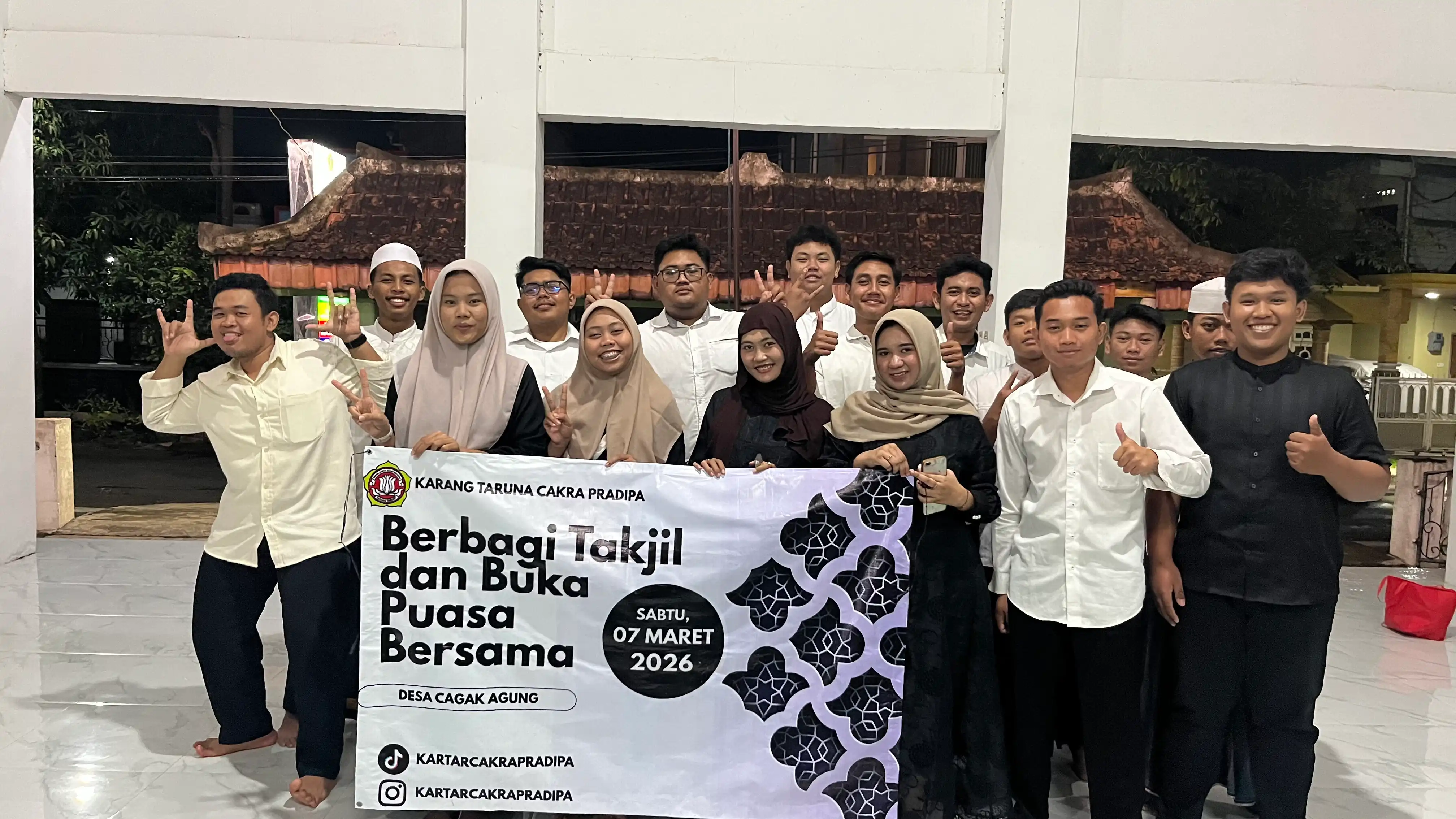 Hidupkan Nuansa Ramadan 1447 H, Karang Taruna Cakra Pradipa Cagak Agung Gelar Bagi Takjil hingga Tadarus Rutin